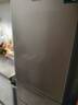 海信216L三门小冰箱二级能效直冷银色小户型软冷冻精储租房宿舍电冰箱BCD-216S1RNKQD 实拍图