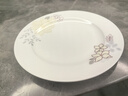锦秋堂 景德镇骨瓷餐具 简爱家用陶瓷盘碟 DIY散件单配搭配 微波炉可用 8英寸圆平盘 实拍图