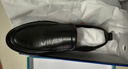 意尔康男鞋舒适套脚商务休闲皮鞋一脚蹬软底爸爸鞋 96343W 黑色42 实拍图