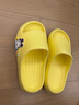 巴布豆儿童拖鞋男女童宝宝软底居家浴室夏季凉拖鞋 黄色 200码 实拍图