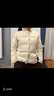 优衣库女装高级轻型羽绒便携式茄克/轻暖便携排骨羽绒478575 478575/30浅米色 S 实拍图