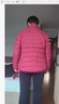 坦博尔轻薄羽绒服女短款宽松脱卸帽秋保暖女士外套TD236256 富贵紫 190  实拍图