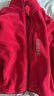 优衣库童装男童女童摇粒绒拉链茄克长袖外套夹克478141 15 珊瑚红色 150 实拍图