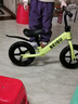 贝趣儿童平衡车1-3-6-12岁宝宝滑步车无脚踏小孩自行车男孩两轮滑行车 发泡轮 12寸 绿色 适合身高80-100cm 2-5岁幼儿女孩圣诞节新年礼物 实拍图