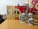 津酒扁凤壶 浓香型白酒 52度 500ml*2+100ml瓶 礼盒装 实拍图