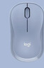 罗技（Logitech）M221 轻音鼠标 无线鼠标 办公鼠标 对称鼠标 带无线微型接收器 雾霭蓝 实拍图