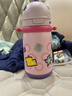 babycare儿童保温杯婴儿吸管水杯水壶不锈钢保温杯上学450ml-新旧款混发 实拍图