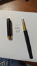 英雄（HERO）钢笔   礼盒 7077黑色明尖 商务黑色 高颜值生日礼物商务礼盒套装 EF尖 实拍图