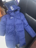 JOMA 荷马运动羽绒服男冬季新款80/90白鸭绒加厚保暖中长款连帽外套男 中长款90绒深蓝3106FL4724 M 实拍图