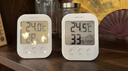 多利科【玄彬夫妇同款】日本高精度温湿度计婴儿房温湿度室内电子磁吸白 实拍图