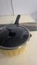北鼎小奶锅辅食锅泡面锅煮粥锅不粘锅热奶煮蛋一人用雪平锅20cm小鹅黄 实拍图