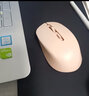 惠普（HP）S1000C升级款 无线2.4G轻音办公鼠标 TypeC充电 USB接口无线鼠标即插即用 奶茶色 实拍图