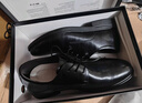 海澜之家HLA皮鞋男士商务秋冬正装德比鞋HAAPXM4EBH221 黑色增高加绒40 实拍图