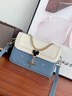 爱情海牛皮包包女包斜挎包品牌单肩包小方包生日礼物高级感送女友老婆 实拍图