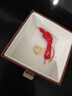 周生生黄金吊坠玫瑰花环足金不含项链情侣生日礼物82296P计价3.5克 实拍图