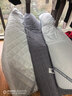 海澜之家（HLA）A类全棉床垫单人床褥子纯棉垫加厚棉花垫子 150*200cm 小灰格 实拍图