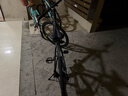 Jeep吉普公路自行车碟刹变速自行车男女学生公路车竞技代步车-RS730 RS730-直把-高级灰-铝合金 M码（适合身高165-185CM） 21速-初学者骑行(入门款) 实拍图