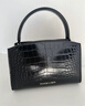 CHARLES&KEITH鳄鱼纹凯莉包手提斜挎婚包包女包生日情人节礼物CK2-50270880-1 Black黑色 S 实拍图