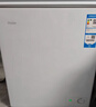 海尔（Haier）142L单温冰柜小型家用小冰柜商用减霜一级能效冷藏冷冻转换深冷冷柜小冰箱BC/BD-142GHW9D国家补贴 实拍图