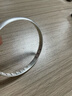 周大福 百福镯 925银手镯送妈妈生日礼物AB39666 60mm 实拍图