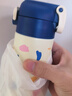富光儿童保温杯316不锈钢随手杯大容量男女童学生保冷水杯子400ML 实拍图