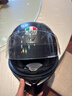 AGV K1S头盔K1摩托车机车全盔四季通用全覆式跑盔男女广角通风透气3C K1S-MATT BLACK XL（适合59-61头围） 实拍图