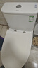 九牧（JOMOO）马桶 家用虹吸式马桶大冲力节水坐便器 防臭瞬冲 易洁抗菌马桶 行业爆款-双旋暴风冲11370-305坑 实拍图