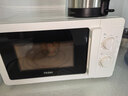 海尔（Haier）快捷微波炉 360°转盘加热 旋转操作易洁内胆 家用小型 老人适用操作HW-M20T1W 实拍图