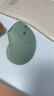 B.O.W航世 MD190mini 无线蓝牙双模办公鼠标 中小手人体工学鼠标垂直鼠标 平板电脑小巧便携 清新绿 实拍图