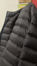 京东京造【air+零压排骨羽绒】轻薄羽绒服男外套冬90鸭绒立领 曜石黑L 实拍图