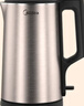 美的（Midea）电热水壶家用1.7L大容量烧水壶内外双钢防烫防干烧煮水壶316L不锈钢内胆电水壶泡茶壶 PJ17A01 实拍图