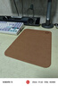 镭拓（Rantopad）G1 硬质皮革游戏防水鼠标垫 商务办公电脑鼠标垫 桌面垫 浅棕 实拍图