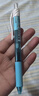 派通（Pentel ）BLN105按动蓝色中性笔高颜值0.5mm签字笔商务学生速干水笔水性笔文具 天蓝杆黑芯5支装 实拍图