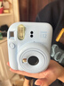 INSTAX富士instax立拍立得 一次成像相机 mini12（mini11升级款）绣球蓝 实拍图