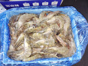 鲜京采 鲜冻大号黑虎虾 去冰净重2斤 31-40只/盒 斑节对虾 实拍图