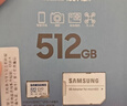 三星（SAMSUNG）512GB TF(MicroSD)存储卡 EVO白卡 适配大疆无人机运动相机Pocket3支持4K视频 读160MB/s写120MB/s 实拍图