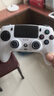 京盏适用ps5/4/3手柄pro无线蓝牙有线PC电脑Steam平台switch手柄Pro手柄非任天堂原装游戏slim手柄 PS5蓝牙无线手柄【5005B白色】 实拍图