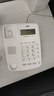 得力电话机座机 固定电话座机 办公家用 家庭有线电话 来电显示 双接口 免电池 GP666白 实拍图