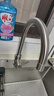 京东京造 厨房水龙头304不锈钢双水花360°旋转冷热双控适用于水槽洗菜盆 实拍图