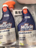 威猛先生（Mr Muscle）油污清洁剂  油烟机净油泡泡650g*2小青柠香G14净油因子高效3合1  实拍图