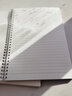 得力（deli） 线圈本b5笔记本文具日记本子简约大学生考研练习本螺旋本大号加厚笔记本本子记事本错题摘抄 B5横线/2本装【共320页】 实拍图
