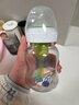 布朗博士玻璃奶瓶 0-3月初生婴儿防胀气防呛 宽口径奶瓶150ml 小象 实拍图