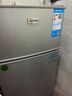 志高（CHIGO）小冰箱迷你小型家用冷藏冷冻两用宿舍出租房用双门办公室电冰箱节能省电 【一级能效】76L银色【三天约一度电】 实拍图