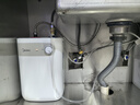 美的（Midea）【8年质保】小厨宝电热水器5升储水式家用一级能效2000W洗菜碗厨房热水宝国家补贴F05-20A1C(ES)  实拍图