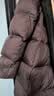 森马（Semir）陈都灵|90绒子羽绒服女25冬长款三防抗静电连帽外套109725113001 实拍图