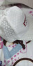 迪士尼儿童帽子男童太阳帽女童网眼帽夏季宝宝遮阳帽小孩鸭舌帽 SM60463 白色 52cm(建议年龄3-5岁) 实拍图