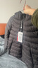 坦博尔轻薄羽绒服女短款连帽百搭休闲秋冬女士外套 黑色 M(165) 实拍图