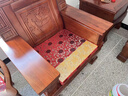 凯比特红木沙发坐垫中式海绵餐坐垫防滑罗汉床五木沙发垫套装定做 石榴花拼接沙发垫含芯 坐垫定制 实拍图