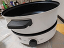 美的（Midea）电火锅 火锅专用锅3-4人 电锅一体家用多功能锅 一锅多用宿舍电煮锅 电热锅分体可拆 4L 【底座可当电磁盘】26easy501 实拍图