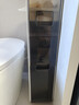 尊慕斯（ZUNMOS） 卫生间置物架浴室落地夹缝收纳柜厕所马桶抽屉式储物柜边柜侧柜 夹缝收纳柜/三层【面宽18cm】 实拍图
